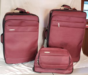 WorldBound 3 Piece Luggage Suitcase  Set