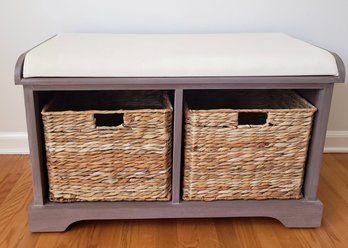 Safavieh Freddy Wicker Storage Bench