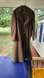 WWII Wool Trench Coat