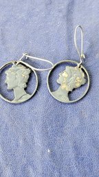 1944 Dime Earrings