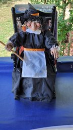 Rocking Witch Halloween Decoration