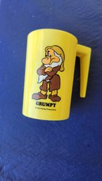Vintage 1960s Disney's Grumpy Juice Cup