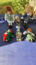 Collection Of Porcelain Dolls