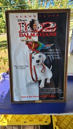 Framed 102 Dalmatians Movie Theater Poster