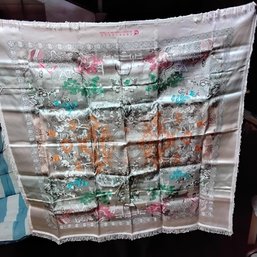 Asian Silk Woven Tapestry