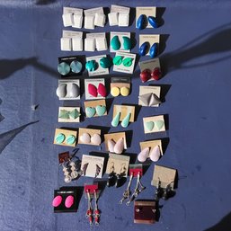 Collection Of Fashion Earrings. ( C )