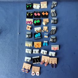 Collection Of Fashion Earrings.  ( D )