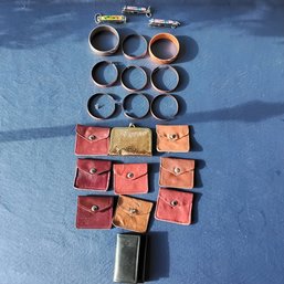 Bracelets, Keychain, Change Purses Etc.