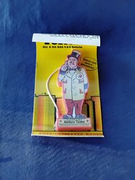 Vintage W.C. Fields Battery Tester