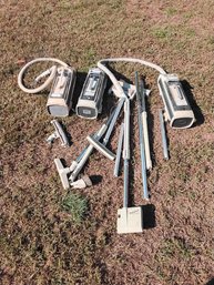 3 Electrolux Vacuum Cleaners With Attachments