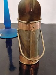 Vintage Copper Fireplace Matchstick Holder