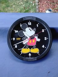 Mickey Mouse Wall Clock ( Black )