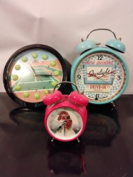 Collection Of Novelty Clocks