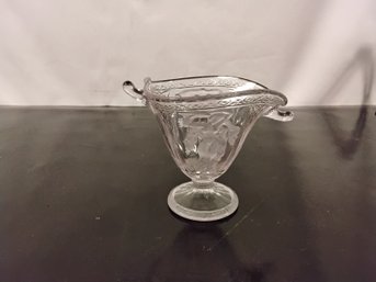 Vintage Stretch Glass Candy Dish