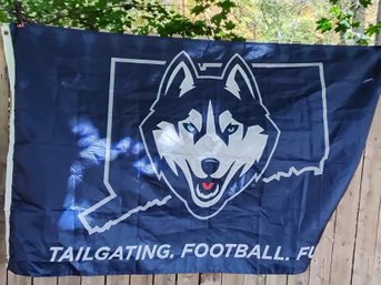 Uconn Husky Flag
