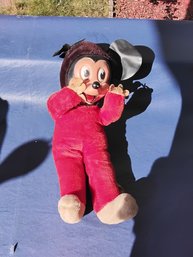 Vintage 1960s Mickey Mouse Plush