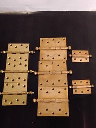 Solid Brass Hinges
