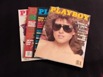 4 Playboy Issues #1