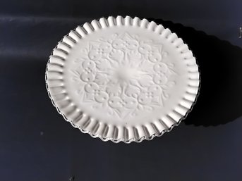 Fenton Silver Lace Cake Stand
