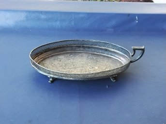 Vintage Sheffield Silver Plated Tray