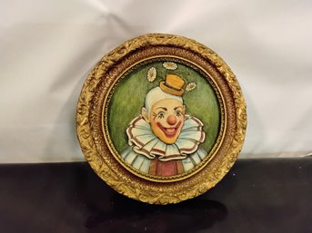 Artini 4 Dimensional Sculptural Engraving Clown