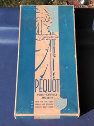 1930s Pequot Blanket/sheet Box