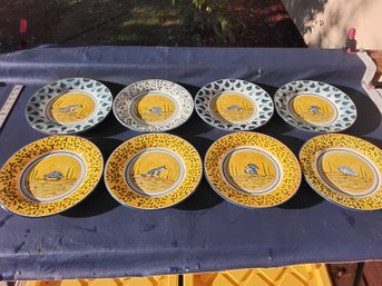 Vintage Stoneware Dinner Plates