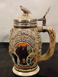 Avon 1995 Tribute To Wildlife Beer Stein ( Never Used )