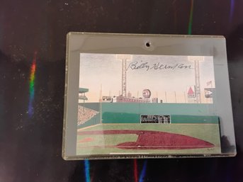 Billy Herman Signed Postcard