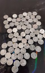 Collection Of 1940s Steel Pennies