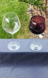 6 Large Wine Glasses