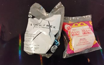 Sealed Burger King And McDonald's Toys