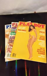 3 Playboy Issues #5