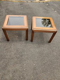 Glass Top End Tables