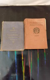 2 Vintage Hard Covered Books
