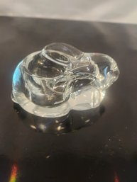Glass Bunny Votive Holder