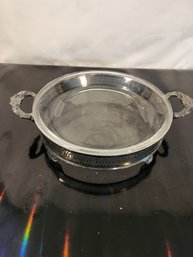 Vintage Silver-Plated Pie Holder