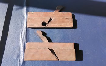 2 Vintage Wood Planers