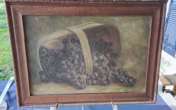 Vintage Oil On Canvas