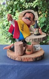 Vintage Souvenir Paisa Figurine