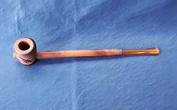 Vintage Native American Wooden Pipe