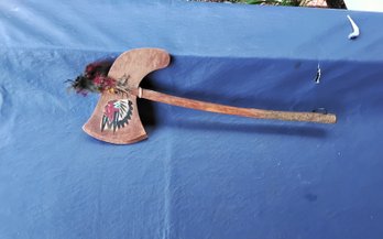 Vintage Souvenir Wooden Tomahawk