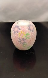 Never Used Lighted Spring Time Tealight Holder