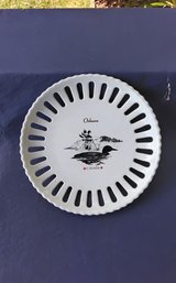 Vintage Oshawa Canada Souvenir Plate