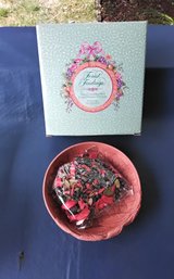 Never Used Terra Cotta Dish Potpourri