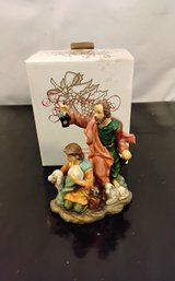 Never Used Blessed Shepherds Ceramic Figurine