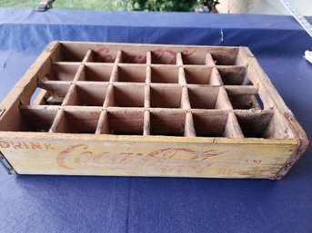 Vintage Coca-Cola Wooden Soda Crate