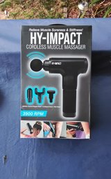 Brand New Cordless Muscle Massager