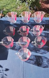 10 Anchor Hocking Two Cup Measuring Cups