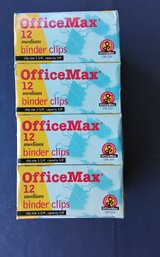 Brand New Value Pack Of Binder Clips